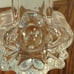 Vintage Royal Korona crystal heavy flower vase made in Sweden