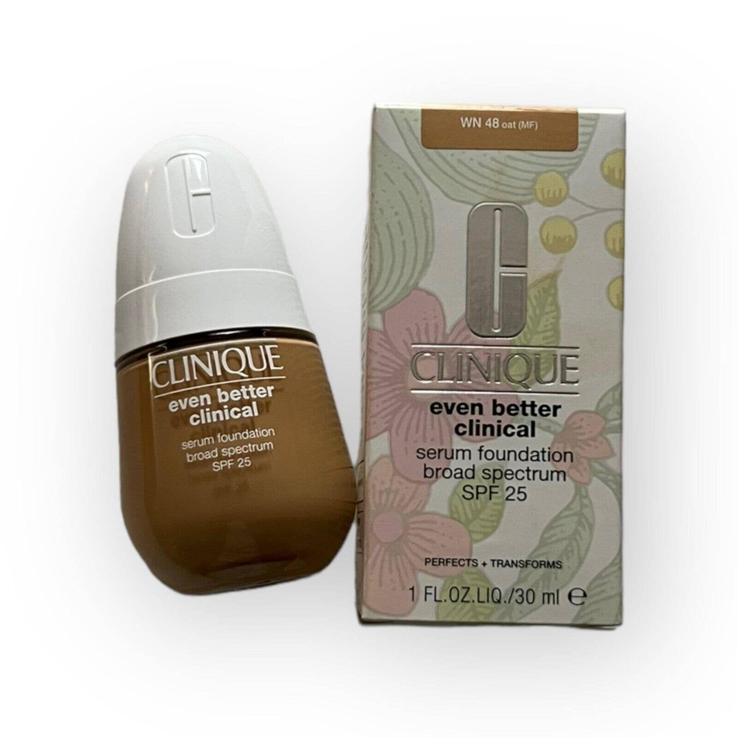 Clinique Even Better Clinical Serum Foundation SPF 25 WN 48 oat (MF) 1 FL.OZ NWT
