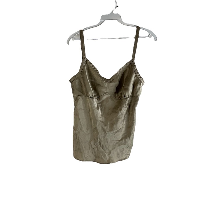 Vintage Y2K Womens 12 Silk Satin Baby Doll Tank Top Shirt Fairy