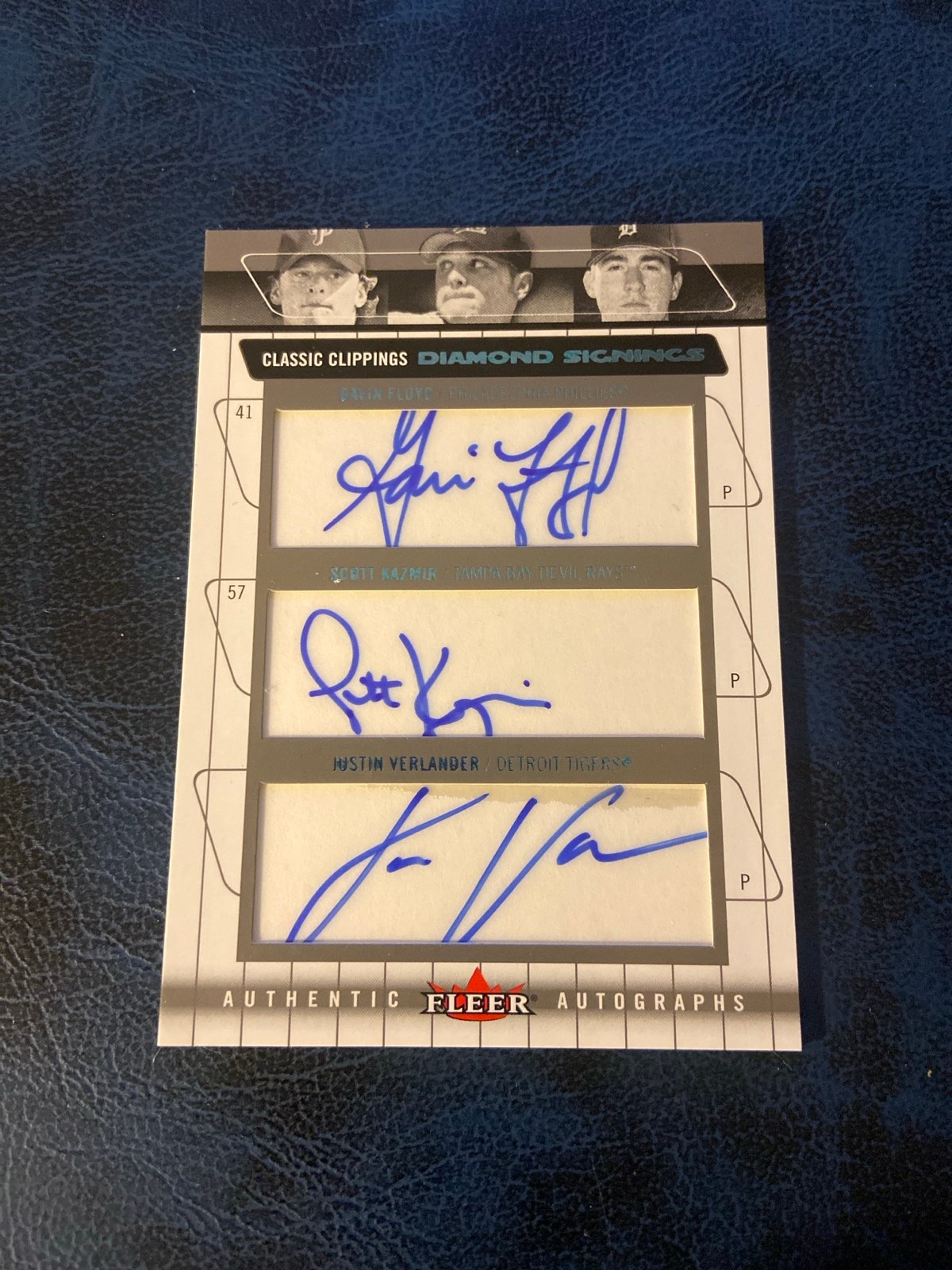 JUSTIN VERLANDER 2005 Classic Clippings AUTO AUTOGRAPH RC /99 HOUSTON ASTROS