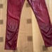 Hugo Boss Men'S Red Wash Skinny Pants Size 34 Excellent Condition