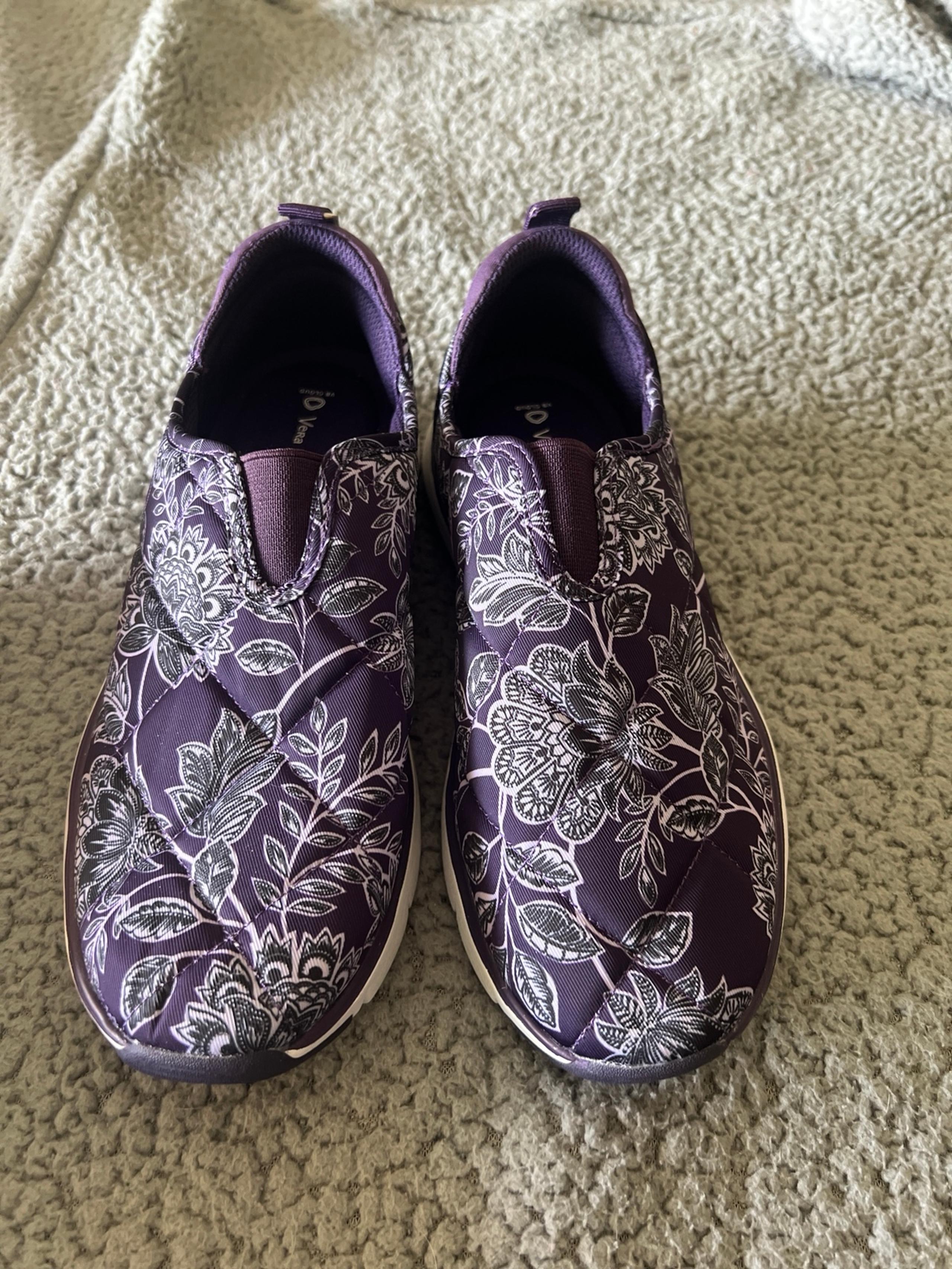 Vera Bradley VB Cloud 2 Mile Slip on Flirty Floral Tonal Women's 9