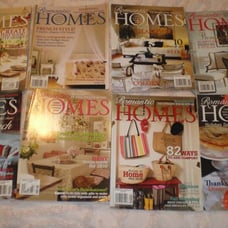 HUGE Romantic Homes Magazine Lot