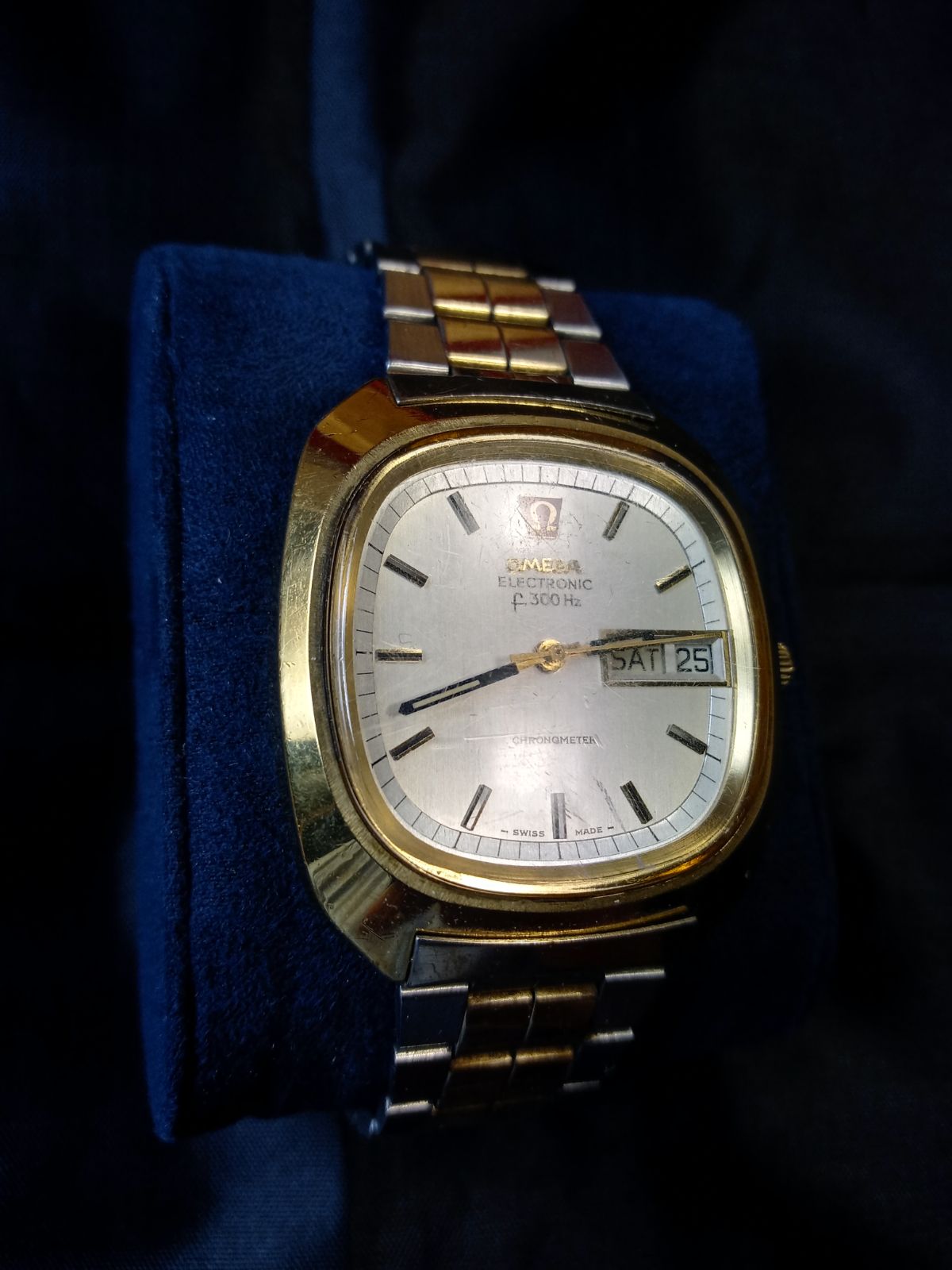 Omega Men's Watch 2-tone band