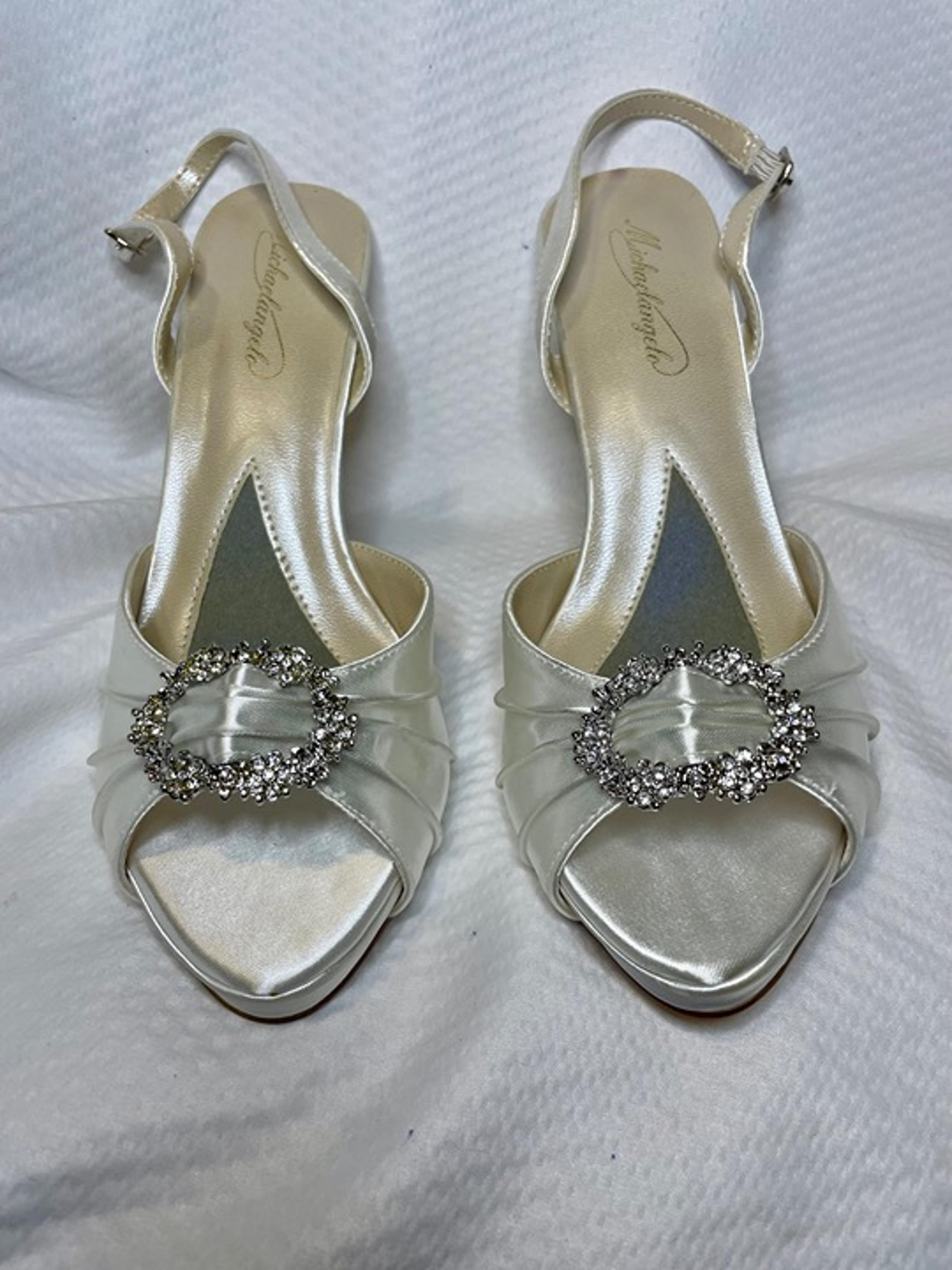 Michelangelo Women's Satin Heels