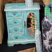 Gypsy vintage jewelry box