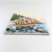 Amalfi Landscape Coast Italy Hand painted Ceramic Wall Tile Plaque
