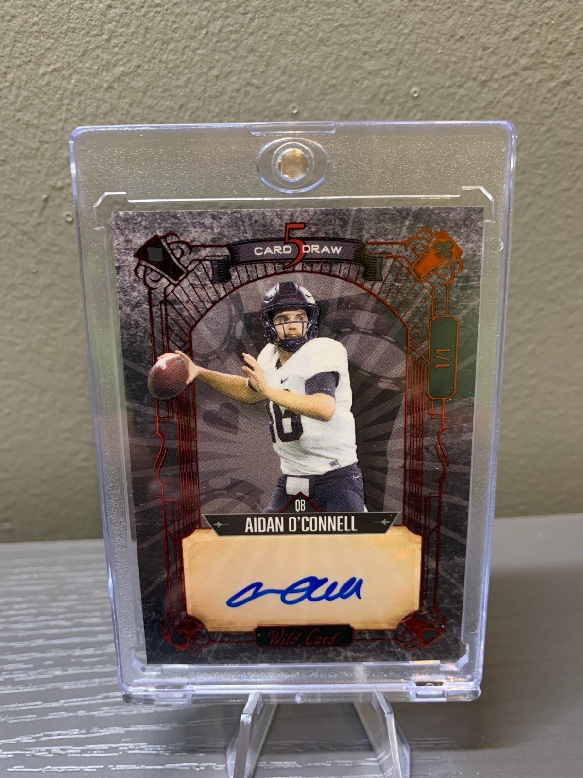 Aidan O’Connell rookie auto 1/1