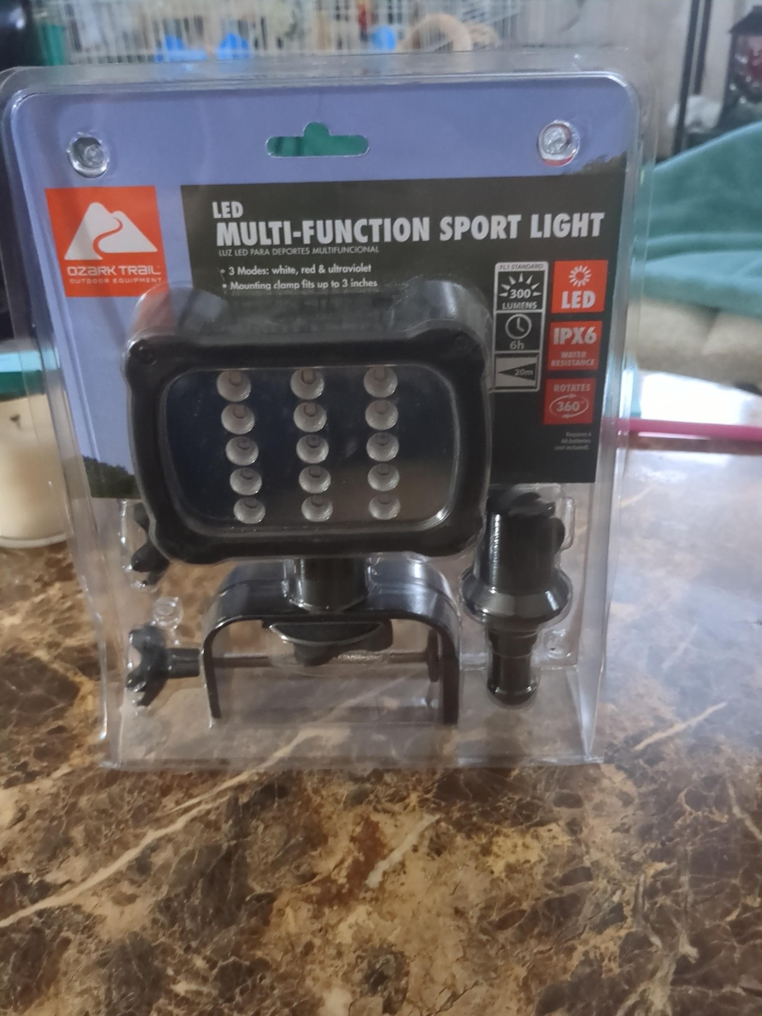 Ozark trail led multi-function sport light