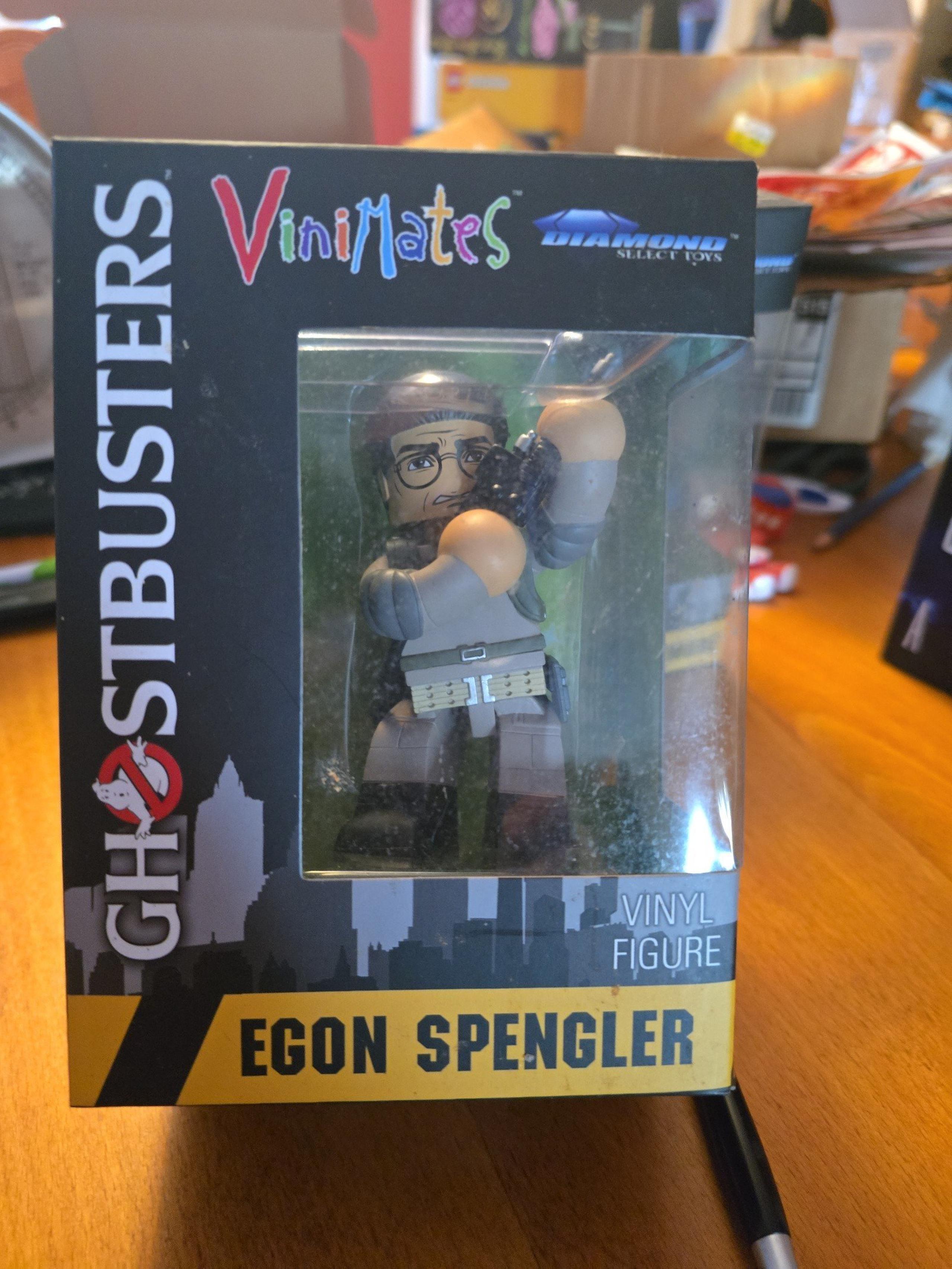 Ghostbusters Egon Splengler Vinimates Horror Vinyl Figure new in box.