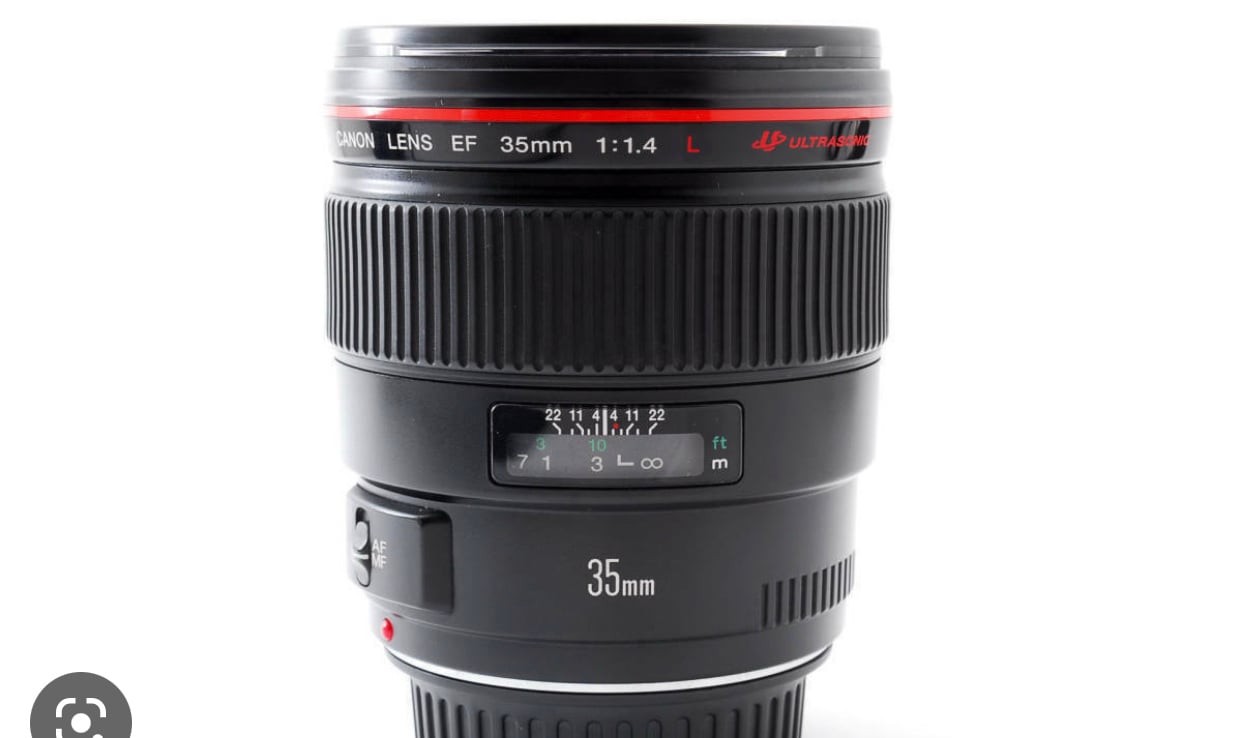 Canon lens