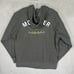 Monster Energy Hoodie Mens Extra Large Gray Full Zip Moto Skater Grunge Y2K