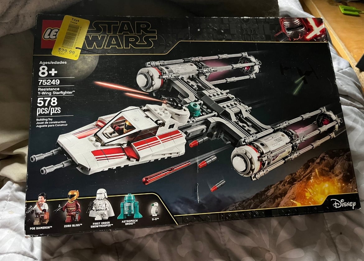 Star Wars lego rebel y wing