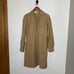 Womens Nili Lotan Andrea Cotton/Linen Blend Shirt Dress, Tan, Size S, EUC!
