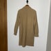 Womens Nili Lotan Andrea Cotton/Linen Blend Shirt Dress, Tan, Size S, EUC!