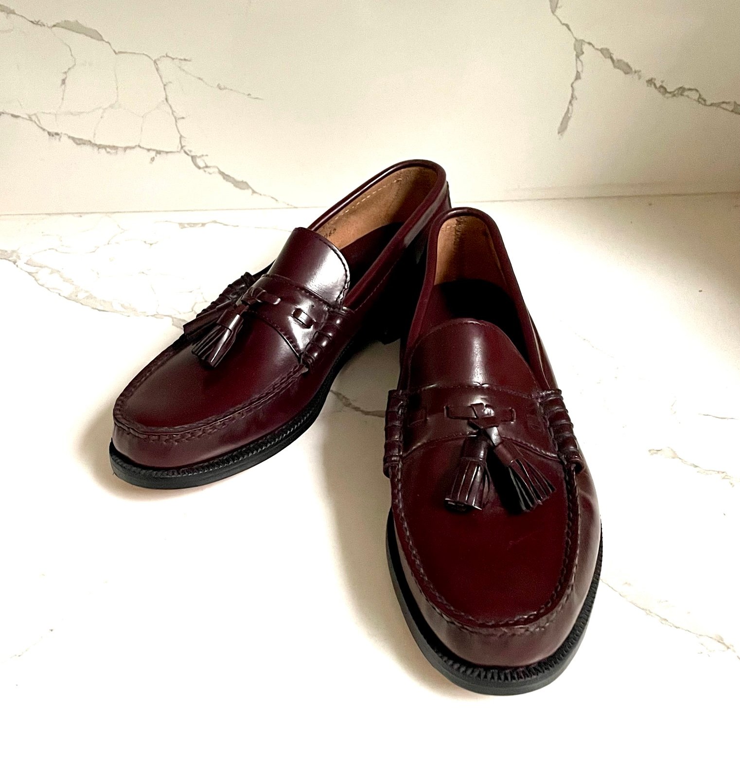 New Church’s tassel Loafers Hand Made UK size 8.5 cardovan leather