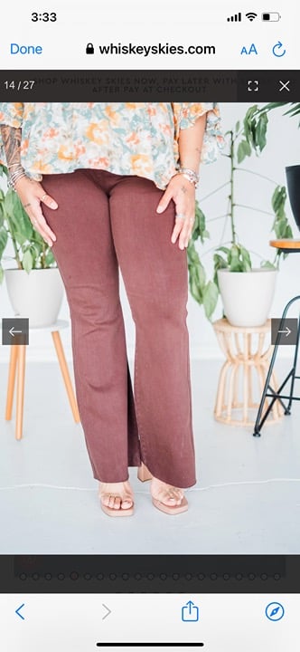 NWT Judy Blue Espresso Jeans