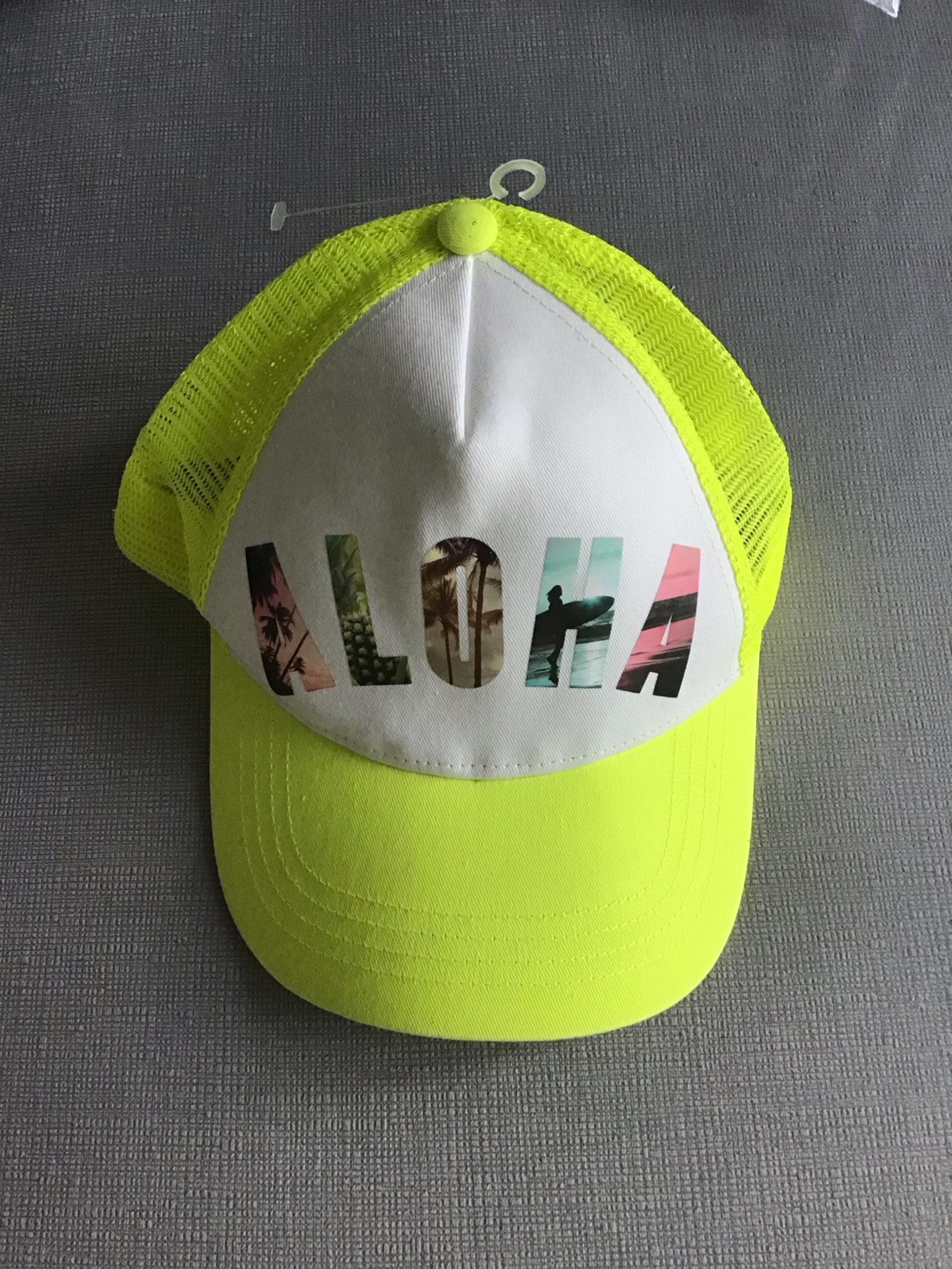 ALOHA Youth Adjustable SNAP Mesh /Trucker Hat/Cap Bech Summer NEW