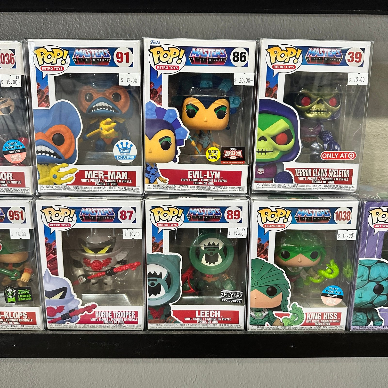 Masters of the Universe Funko Pops