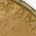 1982 Penny No Mint Mark Large Date Off Center with DDR