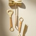 Anthropologie Mikato Wicker Bar Tool Set