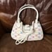 NEW! Juicy Couture White Multi/Angel, What’s the Scoop Crossbody/Shoulder Bag