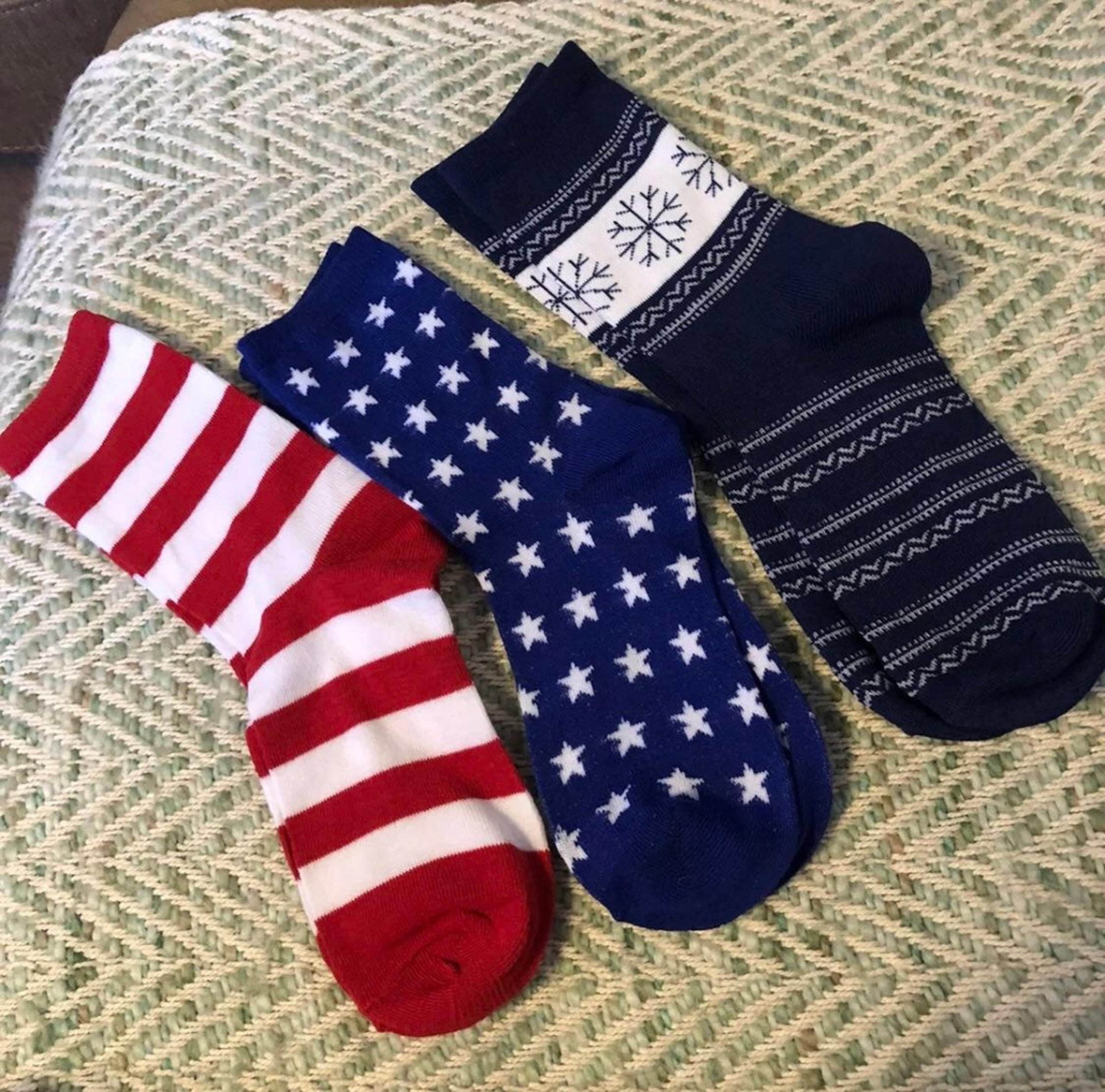Socks: set of 3, boutique gifts