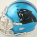 Xavier Legette Signed Panthers Flash Alternate Speed Mini Helmet (Beckett)