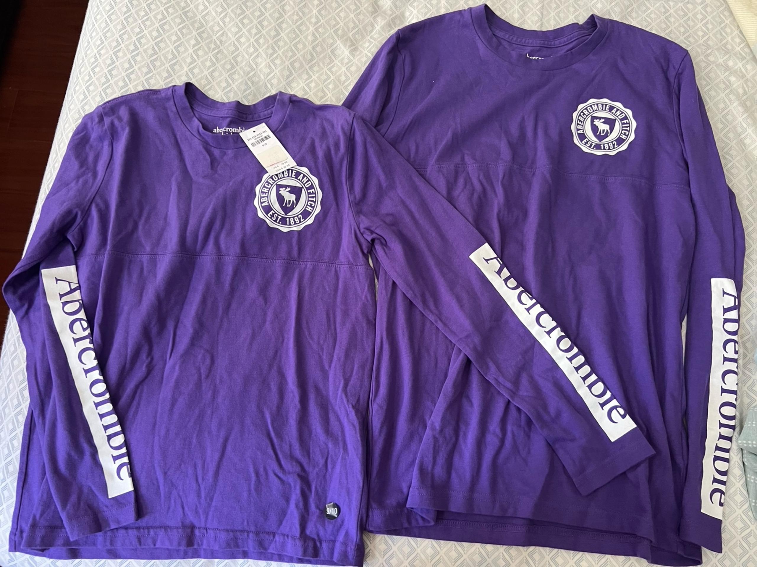 Abercrombie kids long sleeve tee, 9/10