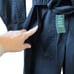 LAUREN Ralph Lauren NWT Zihna Cotton Twill Utility Cropped Jumpsuit Black Sz2