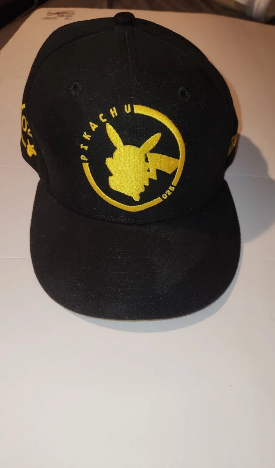 RARE 2016 Pokemon Silhouette Sync Collection Pikachu New Era 9fifty Snapback Hat