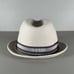 C&A Classic Cream White Wool Fedora Hat