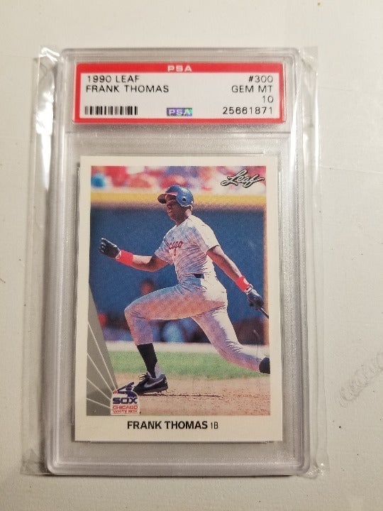FRANK THOMAS ROOKIE CARD #300 PSA 10