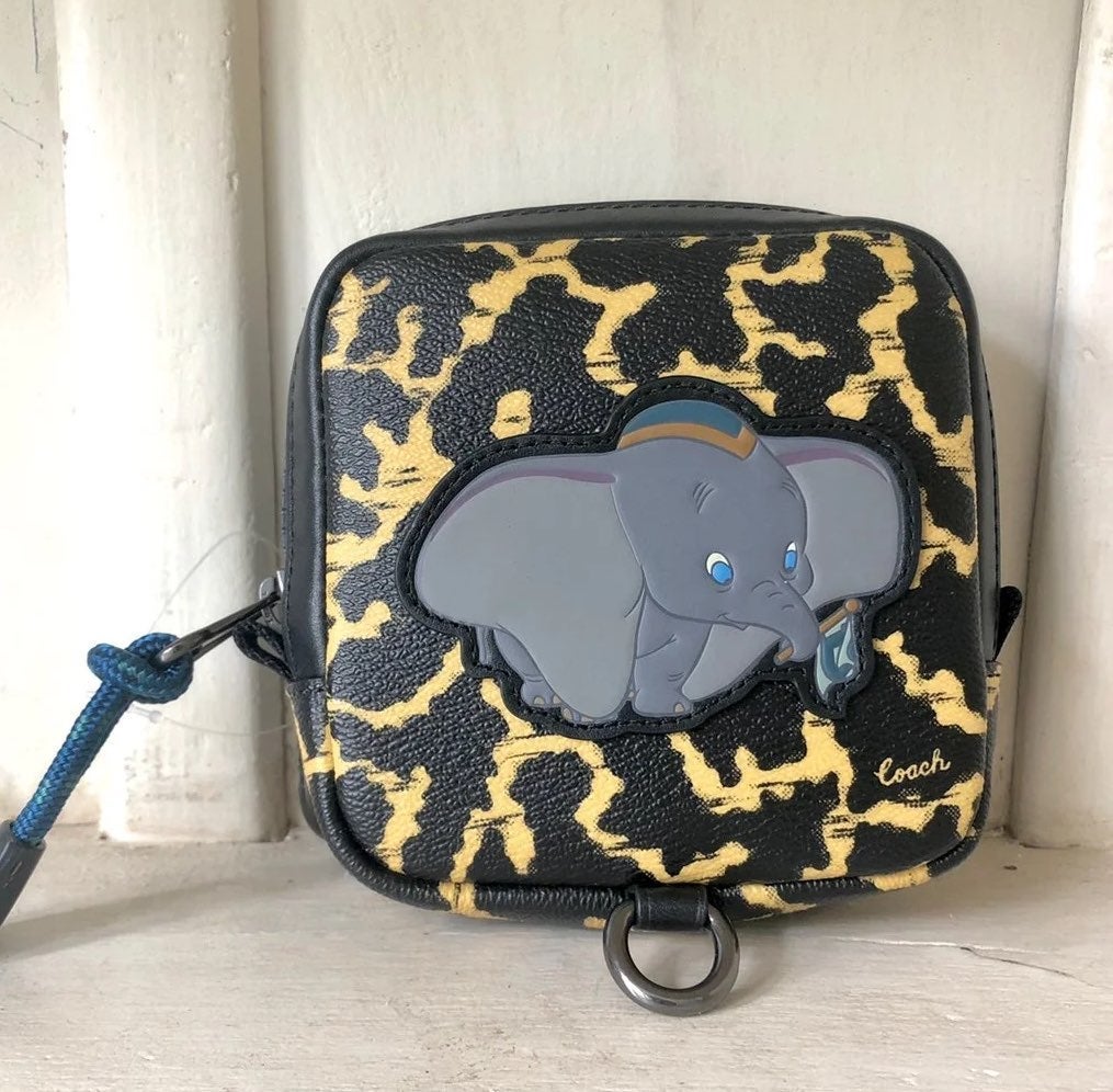 NWT Coach Disney Square Dumbo Pouch