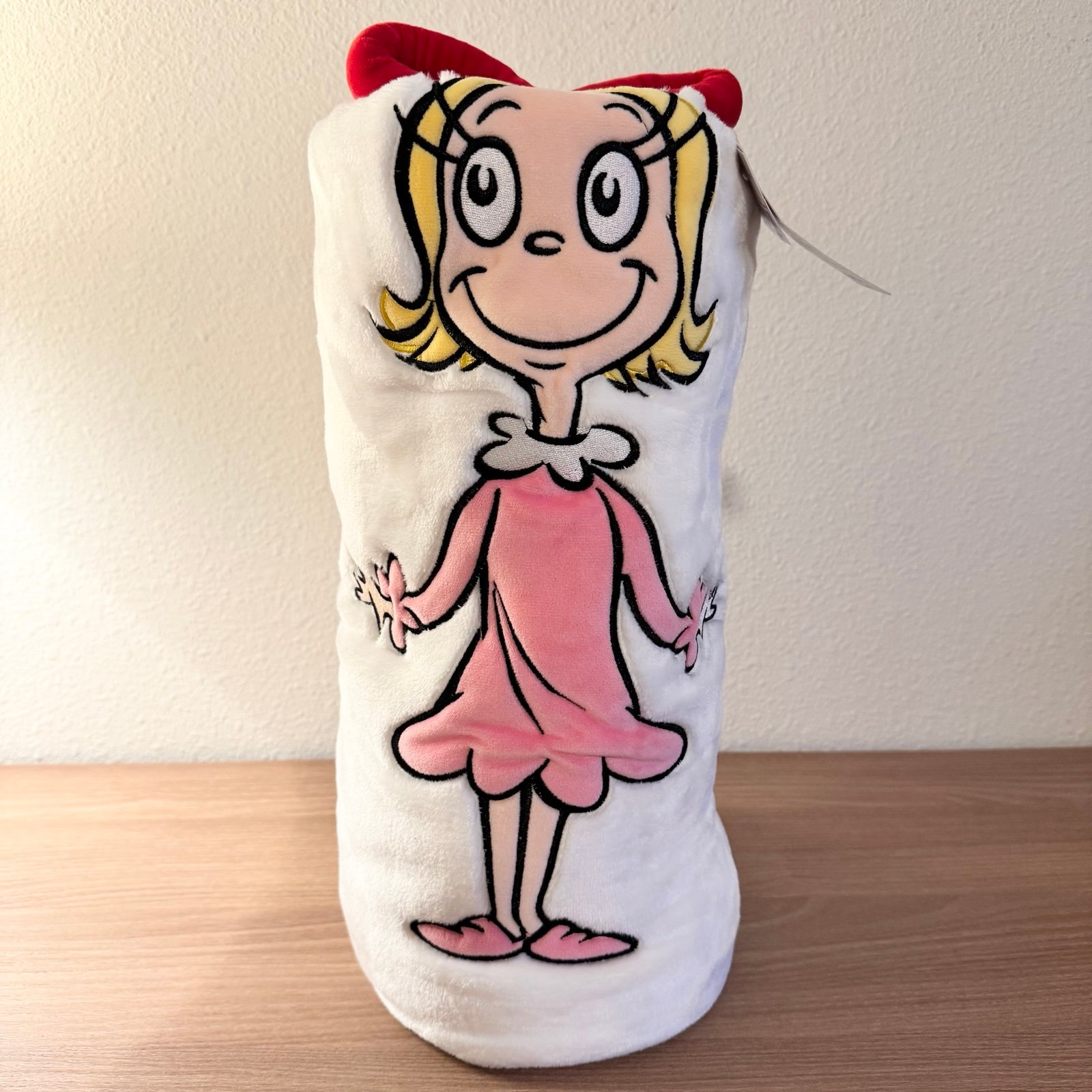 Department 56 Cindy Lou Who Snow Throw The Grinch Christmas Blanket NWT