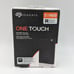 NEW Seagate One Touch 2TB External HHD Drive w/ Rescue Data Recovery Service