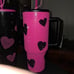 New! Valentine 40 0z stainless bling rhinestone tumbler. This is for the Black