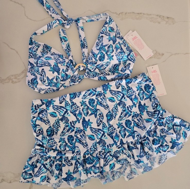 NWT Lilly Pulitzer Two Piece Swimsuit (14)