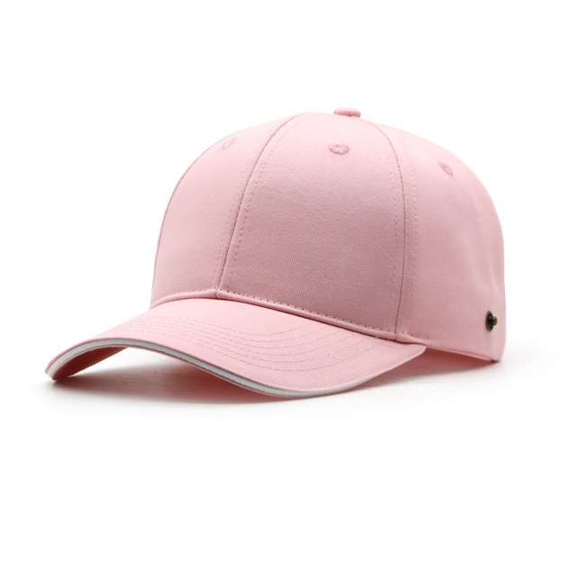 Wholesale Price Student Couple Hat Pink Leisure Baseball Cap
