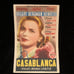 Casablanca 1946 Spanish Herald Movie Poster Humphrey Bogart, Ingrid Bergman