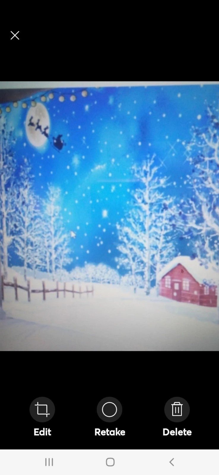 Canvas Art: Let it Snow Let it Snow