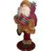 Vintage Dept 56 Woodland Rustic Santa Claus Father Christmas 21 inch Tall Figure