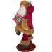 Vintage Dept 56 Woodland Rustic Santa Claus Father Christmas 21 inch Tall Figure