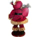 Vintage Dept 56 Woodland Rustic Santa Claus Father Christmas 21 inch Tall Figure