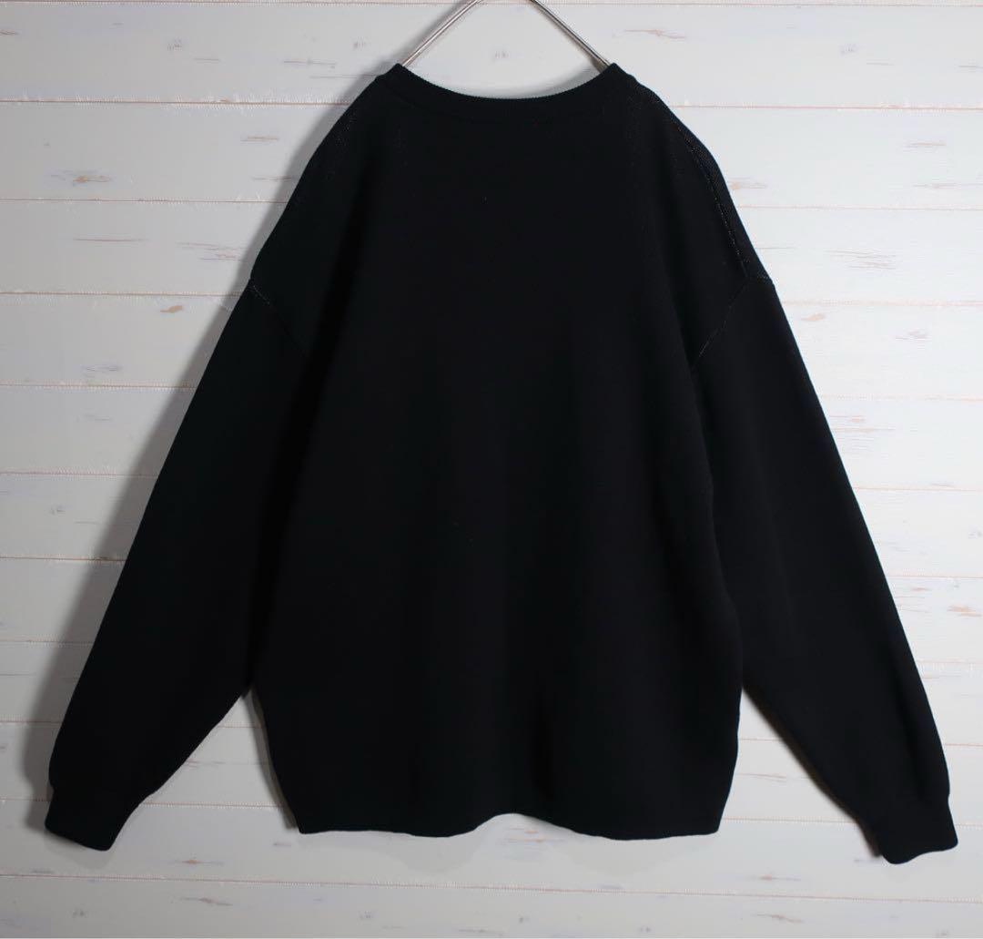 Girls Don't Cry Knit Cotton Angel M Black.