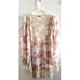 For Love and Lemons Melrose Pink Floral Lace Robe NEW *NO BELT*