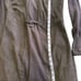 Fabiana Filipi Womens Grey Long Sleeve Wool & Leather Coat Size S