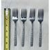 EKCO Oleg Cassini 23 Pc Stainless Flatware Dinner Forks Spoons Knives Extr Japan