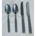 EKCO Oleg Cassini 23 Pc Stainless Flatware Dinner Forks Spoons Knives Extr Japan