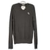 Abercrombie Fitch Sweater Mens XXL Gray Muscle Fit V Neck Cashmere Blend